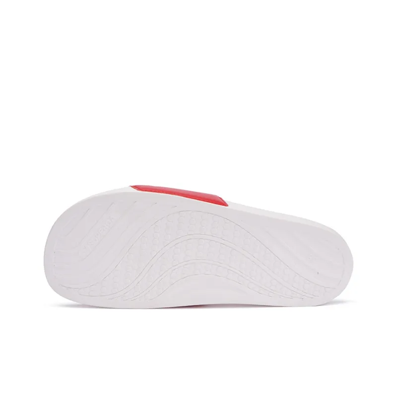 SUPERGA Slide Slippers Unisex White/Red-5