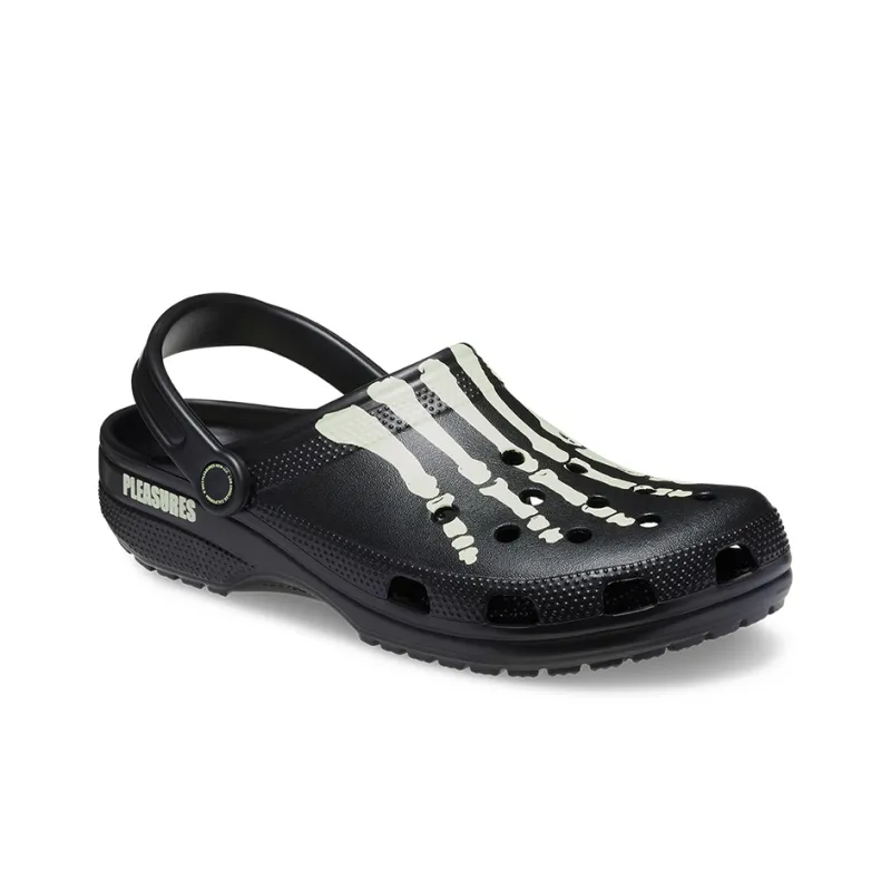 Crocs Pleasures X Classic Clog 'Skeleton Glow In The Dark'-2