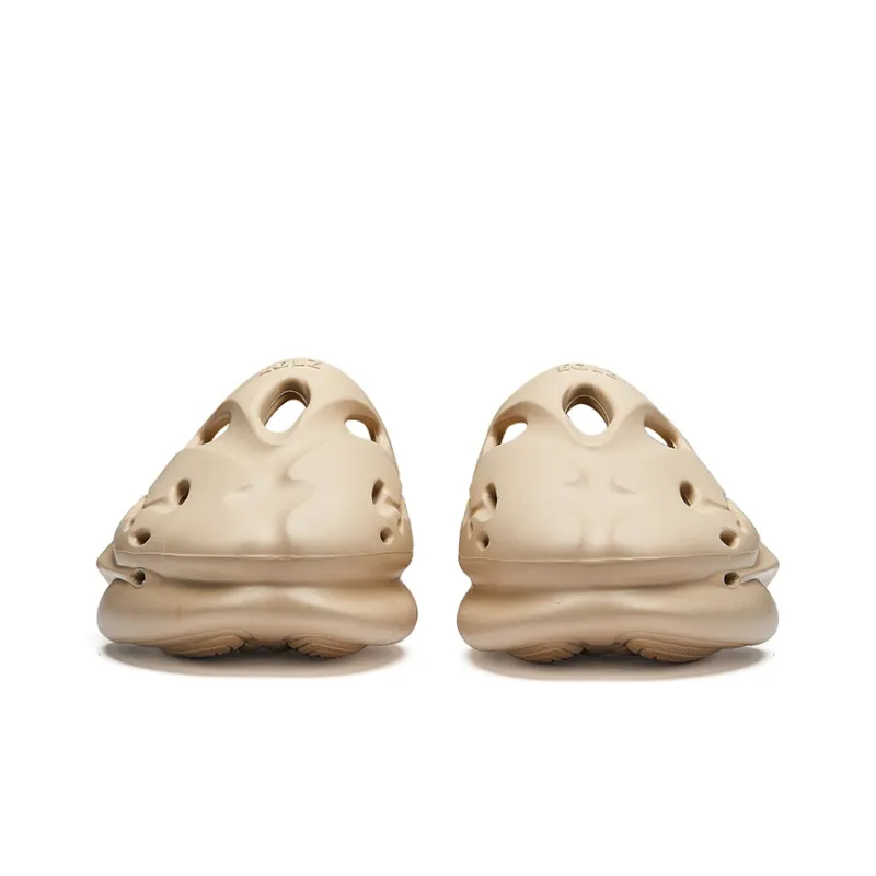 EQLZ EQUALIZER 1100 Quiet Abrasion Resistant Slide Slippers Unisex Desert Gray-4