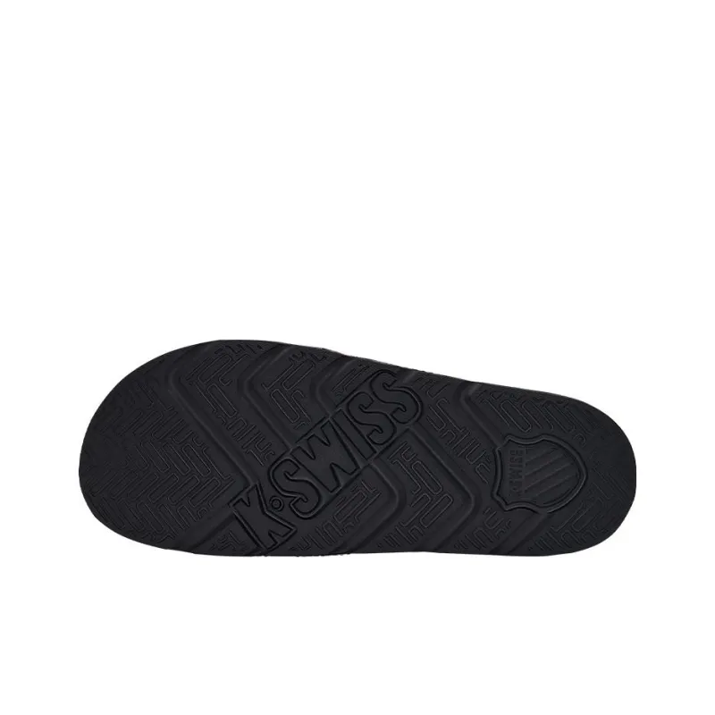KSWISS Saint Monica Sports Slippers Men's Black White-5