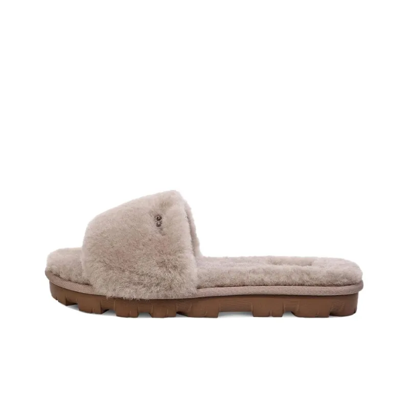 UGG Cozette Slide Fashion Slippers Women's Oyster Color-0