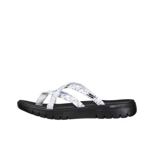 Skechers On-The-GO Flex Slide Slippers Women's White/Black