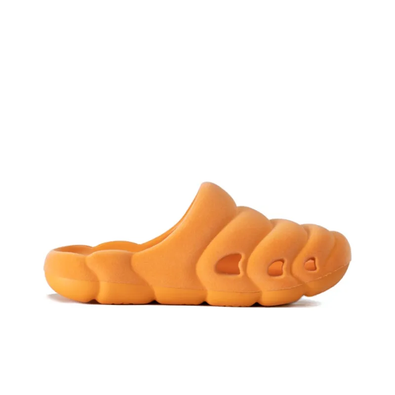 GOTO Quiet Slide Slippers Unisex Loquat Orange-1