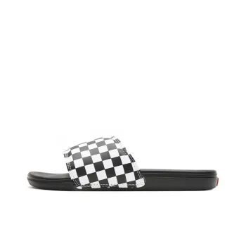 La Costa Vans Slide On 'Black Checkerboard'