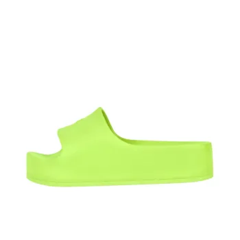 Balenciaga Women's Chunky Slides 'Neon Green'