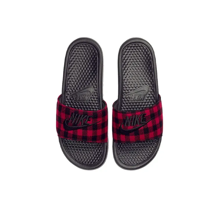 Nike Benassi Jdi Se Sandals Black/Red-2