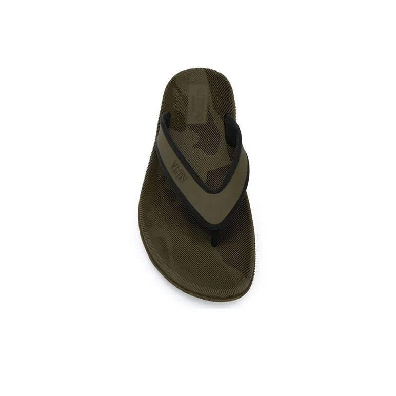 Valentino Flip Flops Men's Green-4