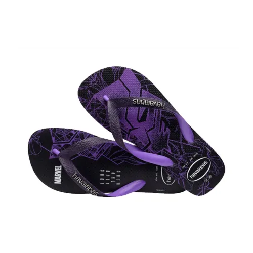 Marvel X Havaianas Slide Slippers Unisex Black