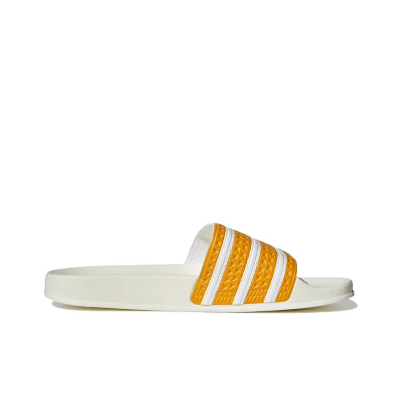 Adidas Originals Adilette Slides Team Colleg Gold Cloud White Off White-1