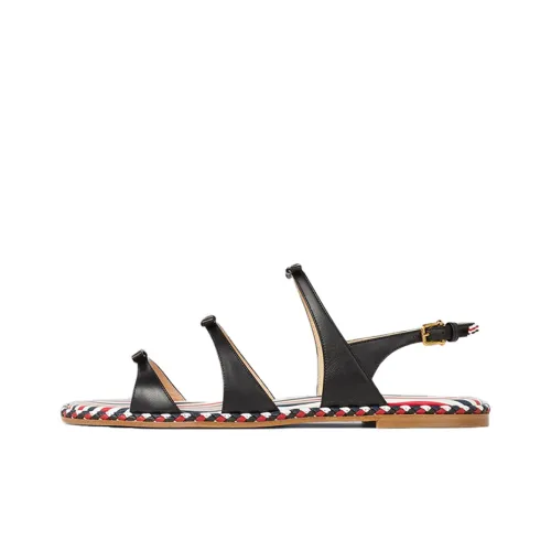 THOM BROWNE Three-bow Slingback Sandals