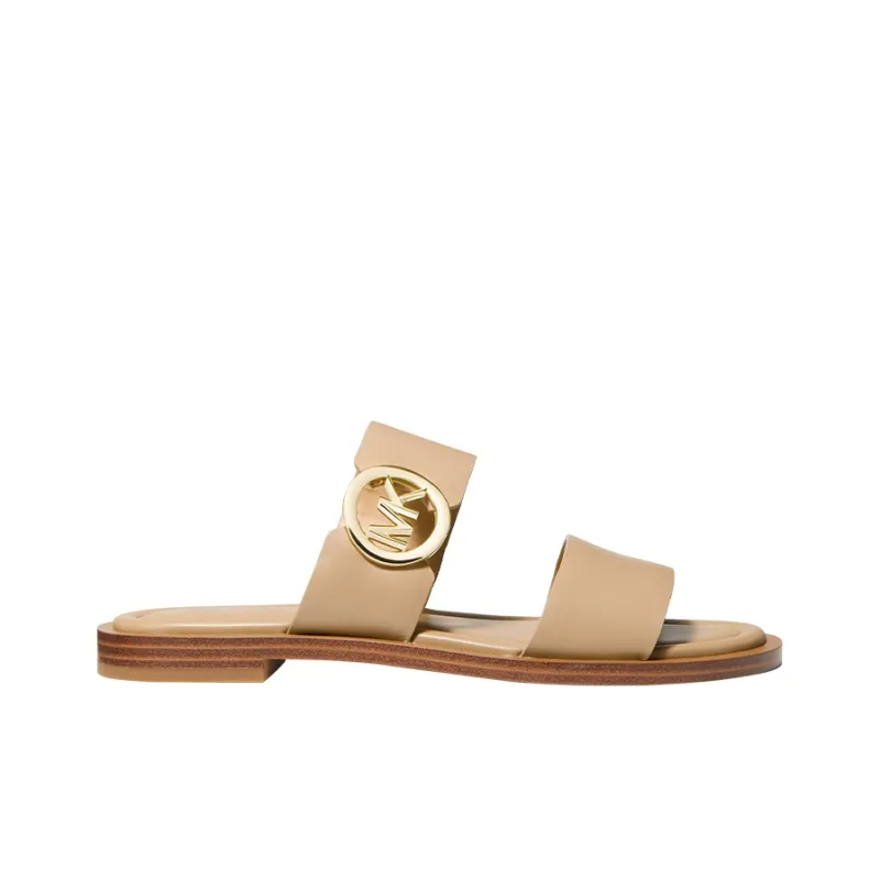 MICHAEL KORS KORS Slide Slippers Women's Camel-1