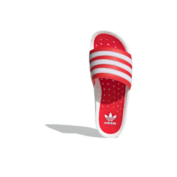 Adidas Originals Adilette Boost Slide 'White Red'-4