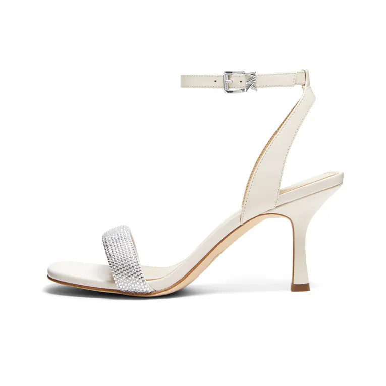 MICHAEL KORS Carrie Strap Sandals Women's Milk White-0