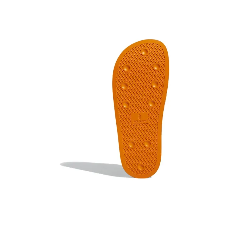 Adilette Women's Adidas Originals Slide 'Three Stripes   Bright Orange' Women's-5