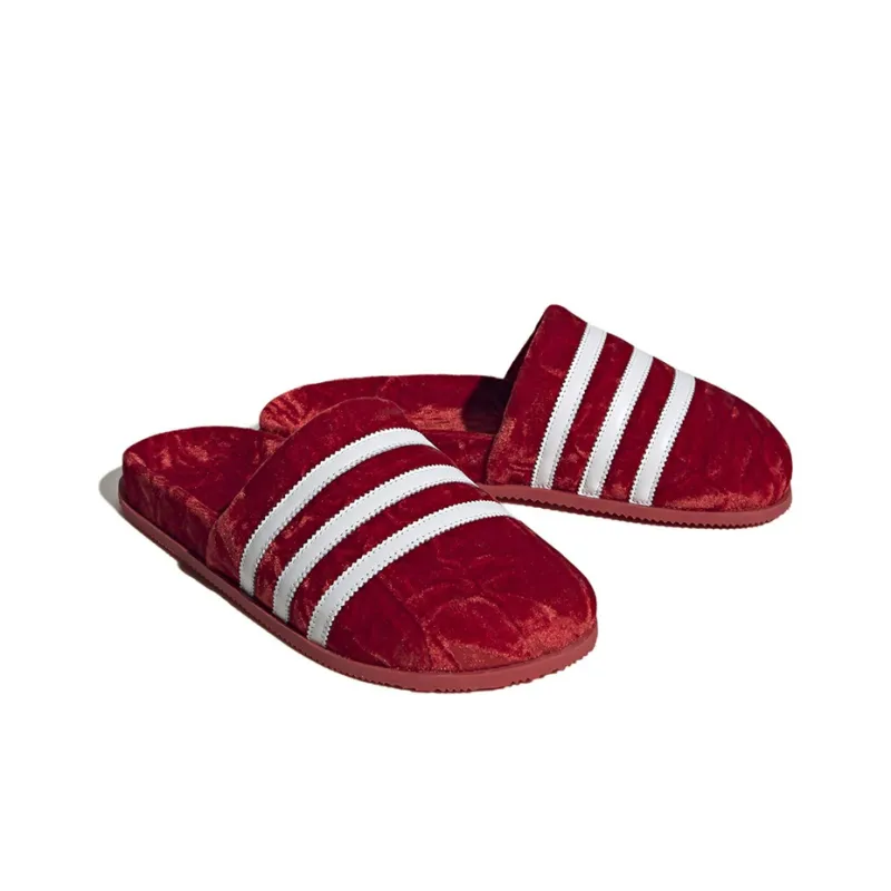 Adidas Adimule Slides Red White-2