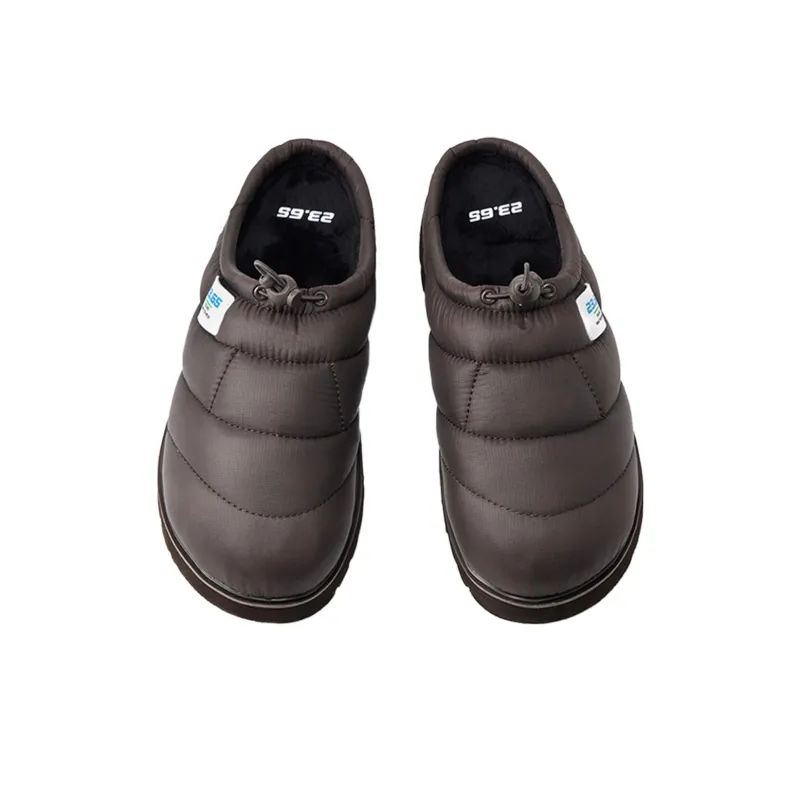 23.65 Wrap-toe Slippers Unisex Brown-2