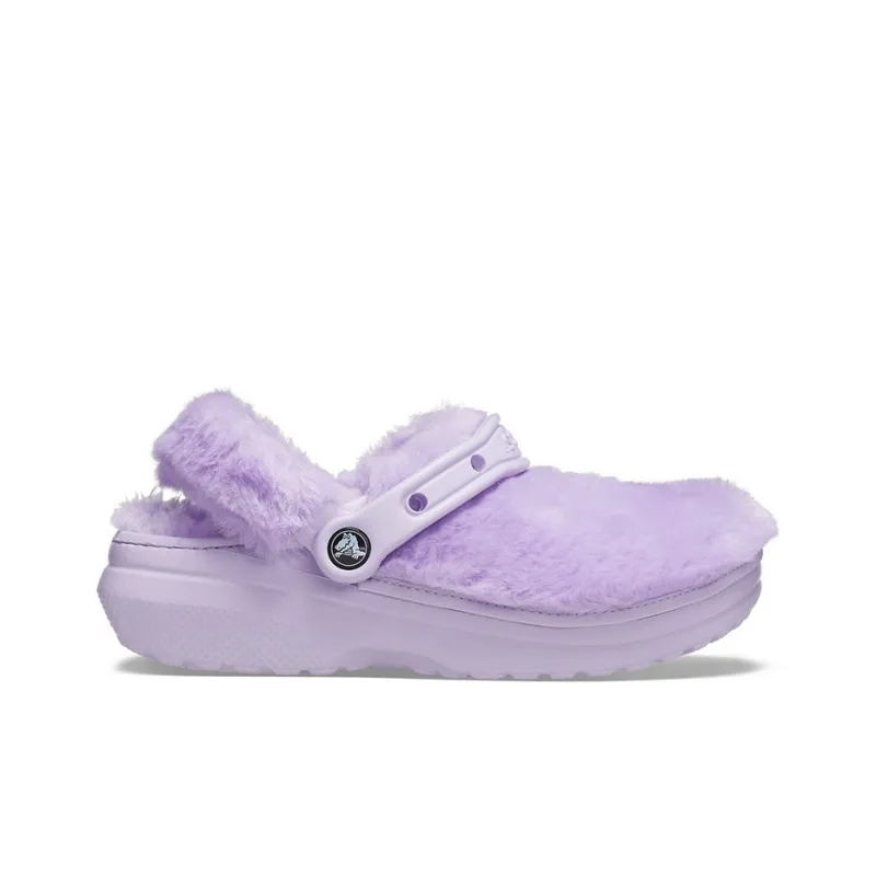 Crocs Classic Clog Fur Sure Lavender-1