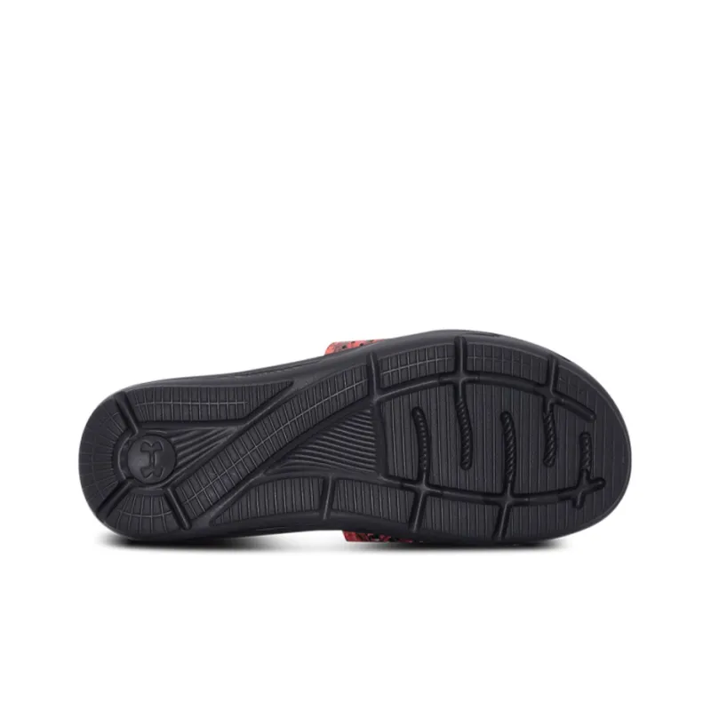 Under Armour Ignite 6 Graphic Strap Slide 'Black Beta Camo'-4