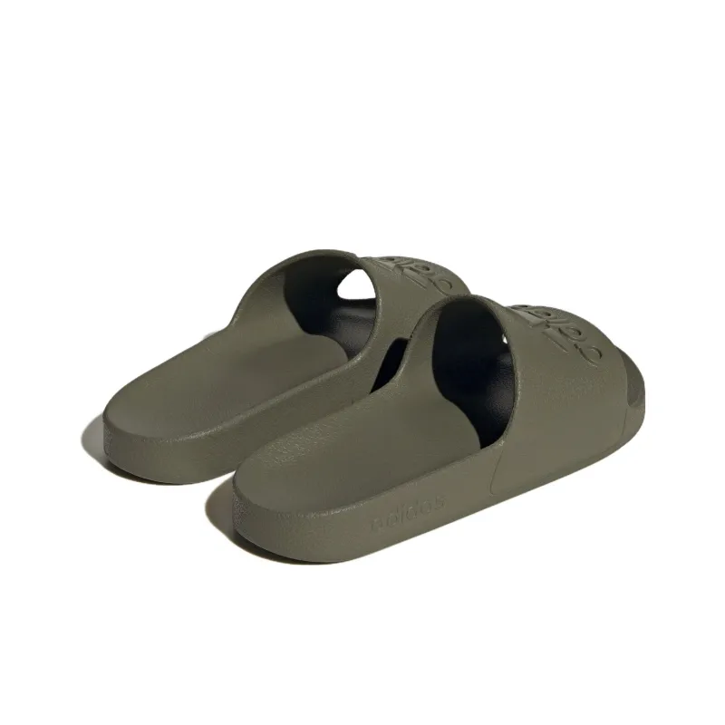 Adidas Adilette Aqua Slides Olive Strata-2