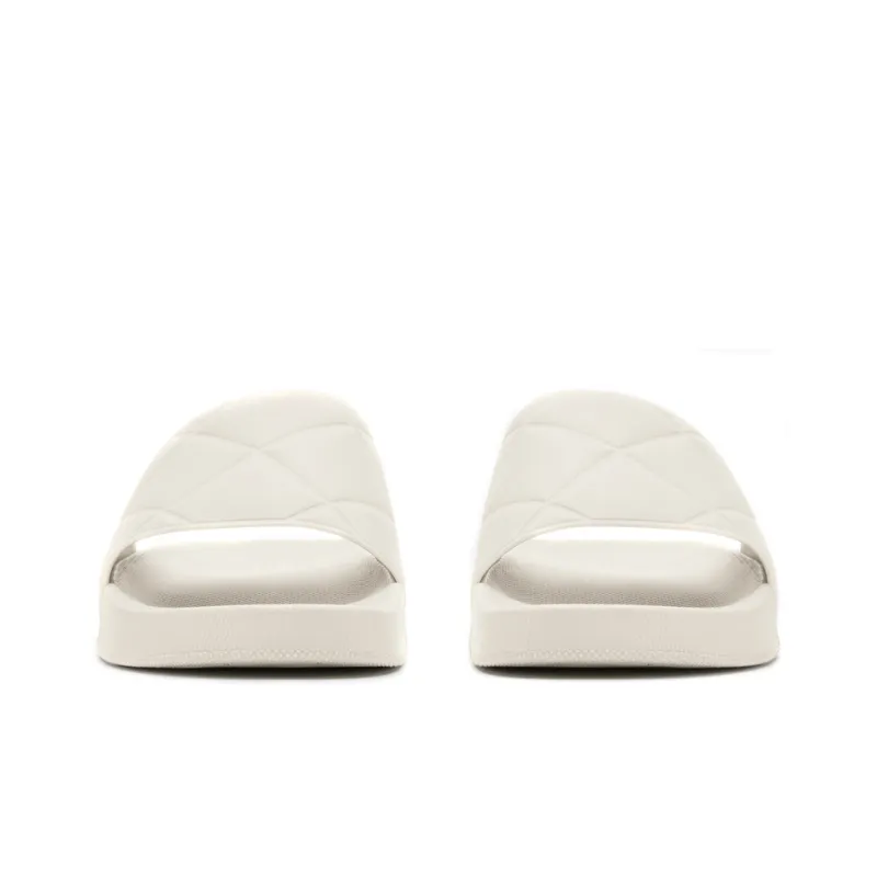 Bottega Veneta Slider Slide Slippers Men's White-2