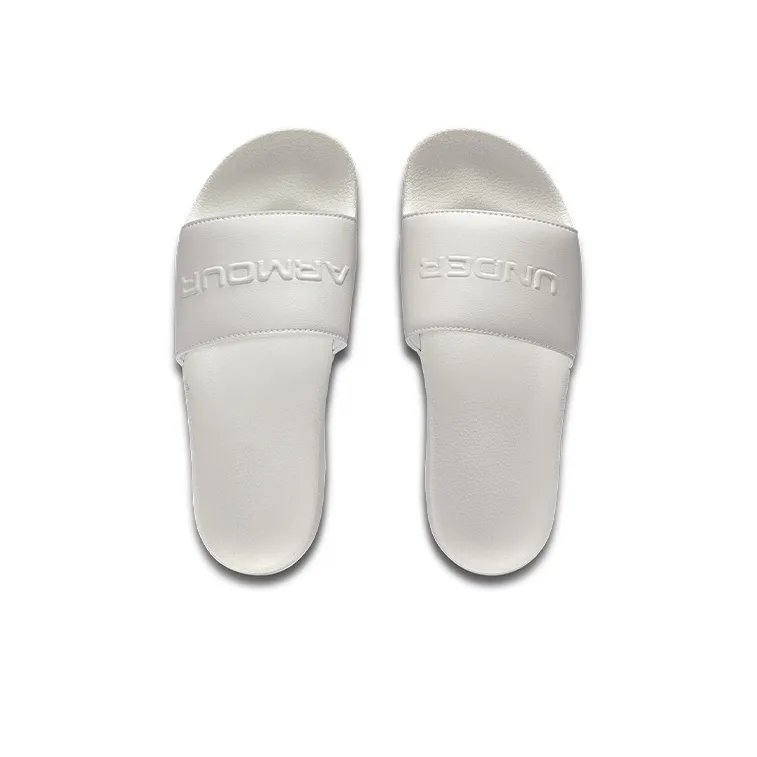 Under Armour Unisex Core Remix 2 Slippers White-3