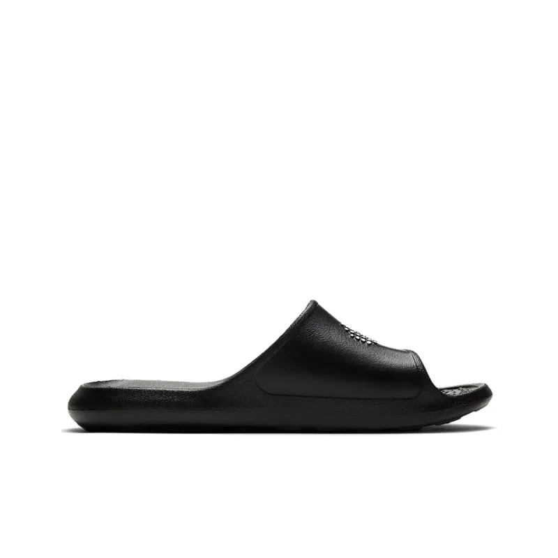 Nike Victori One Shower Slide Polka Dot Swoosh Black Women's-1