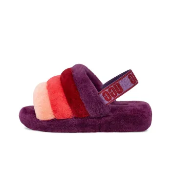 UGG FLUFF YEAH Fashion Sandal Women's Purple