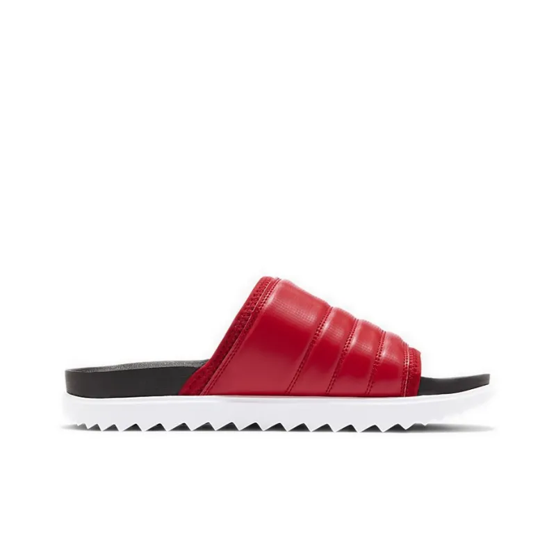 Nike Asuna Slide Minimalistic Shoe Black Red-1