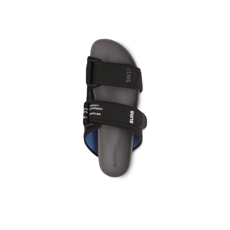 Burberry Stylish Sandal Men's Black-2
