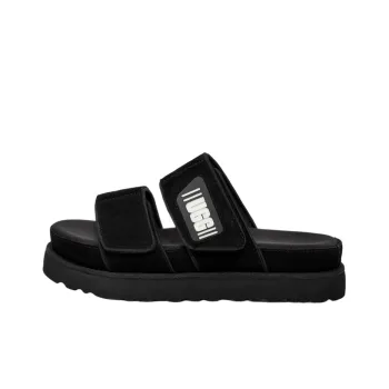 UGG Rubber Sole Quiet Slide Slippers Women's Black