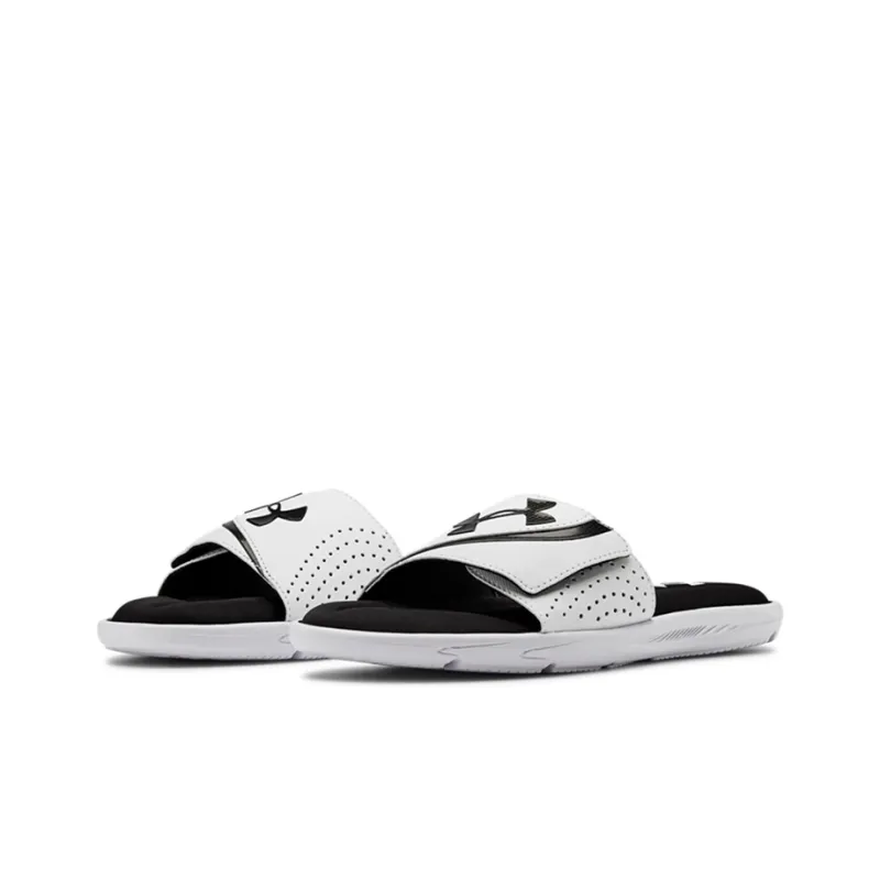 Under Armour Ignite 6 Slide 'White Black'-2