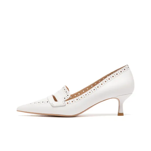 PACO GIL High Heels Women's Low-Top White