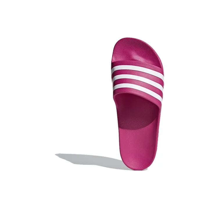 Adidas Adilette Aqua Slides 'Pink White'-3