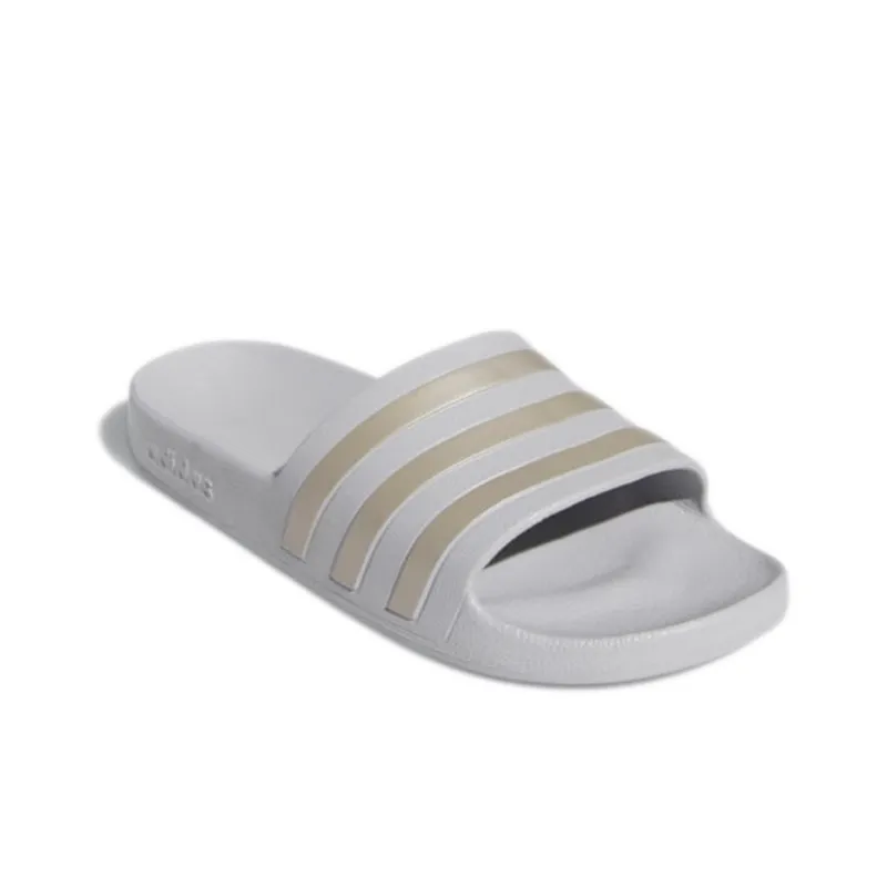 Adidas Adilette Aqua Slide Slippers Women's Gray-2