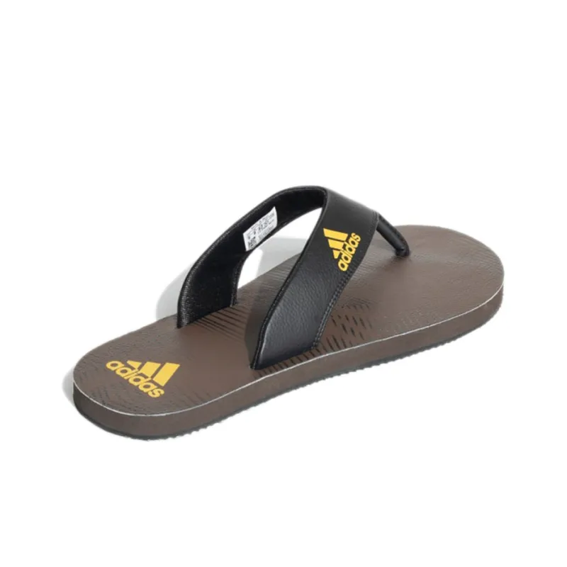 Adidas Stabile Rubber Sole Slide Slippers Men's Black Brown-3