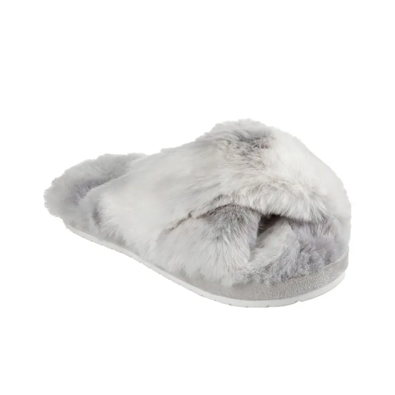Skechers Slide Slippers Women's Gray-2