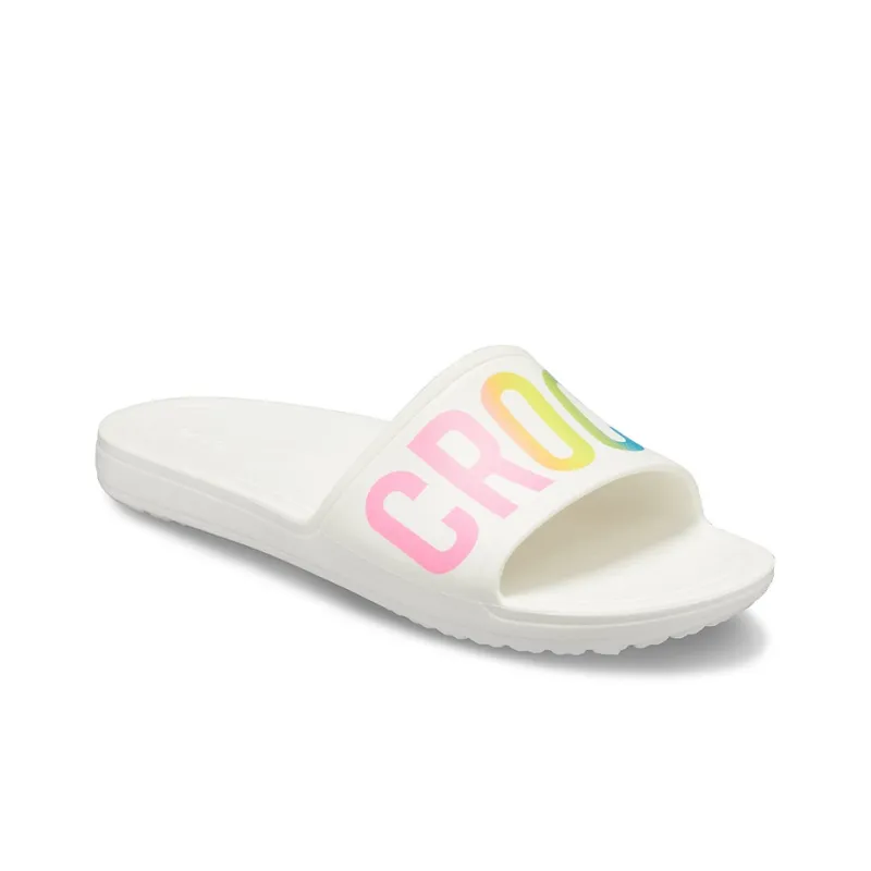 Crocs Sloane Slide Slippers Women's White-2