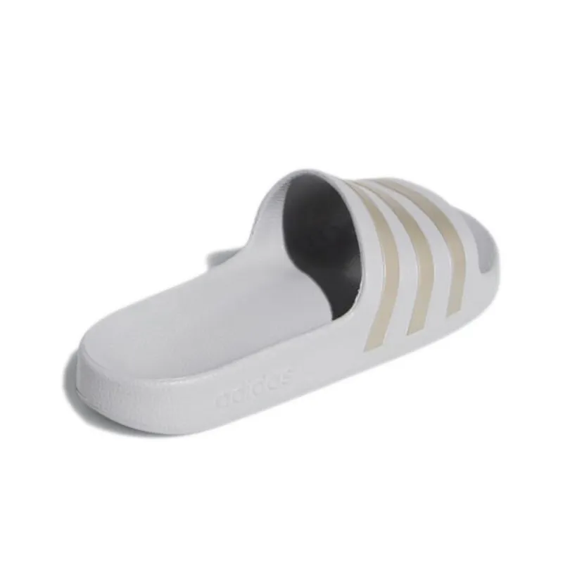 Adidas Adilette Aqua Slide Slippers Women's Gray-3