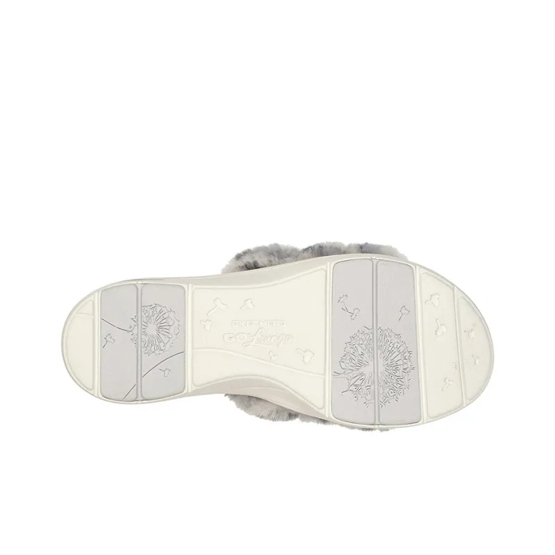 Skechers ARCH FIT LOUNGE Rubber Sole Quiet Slide Slippers Women's White-4