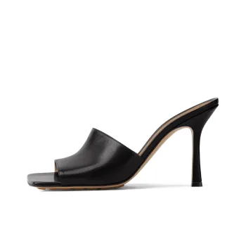 Bottega Veneta Stretch Slide Slippers Women's Black