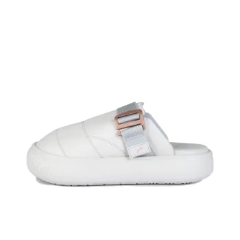 PUMA Suede Mayu Leather Mule Nimbus Cloud Women's