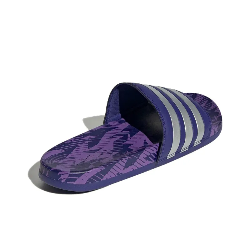 Adidas Adilette Comfort Slide 'Legacy Indigo Silver Metallic'-3