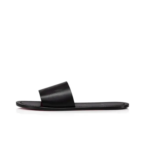 Christian Louboutin Slide Slippers Men Black