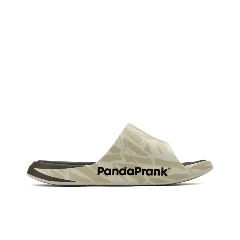 PEAK Quiet Slide Slippers Unisex Light Khaki-2