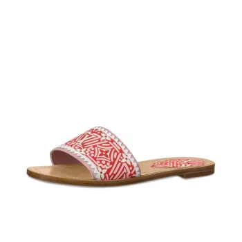 LOUIS VUITTON Crafty Lock It Slides 'White Red Pink' Women's