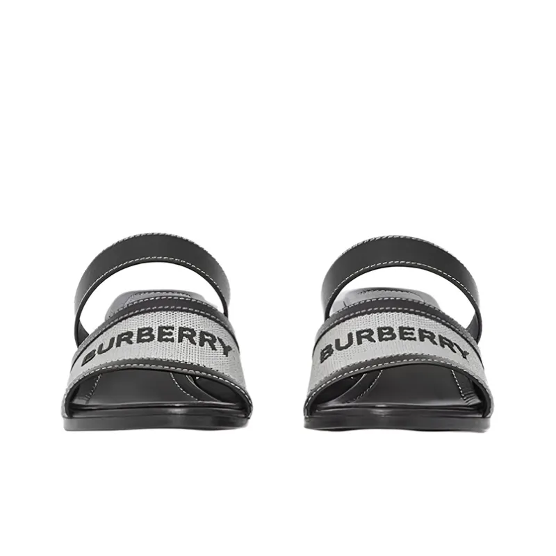 Burberry Slide Slippers Women's Black-2
