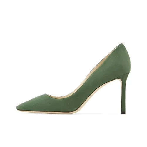 Jimmy Choo Romy High Heels Women's Cactus Green Color