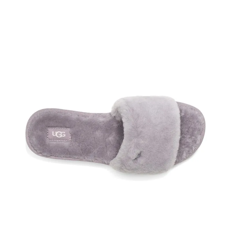 UGG Cozette Slide Stylish Sandals Women's Gray Purple-3