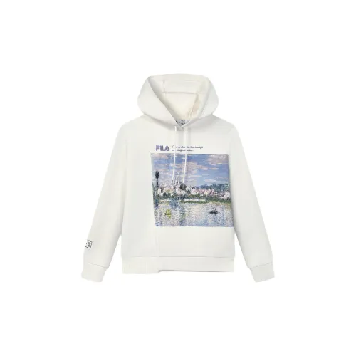 FILA Sweatshirts Women's Porcelain White