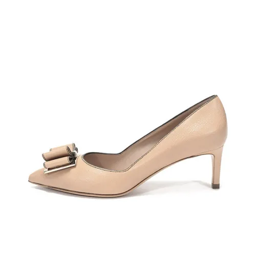 Ferragamo High Heels Women's Almond